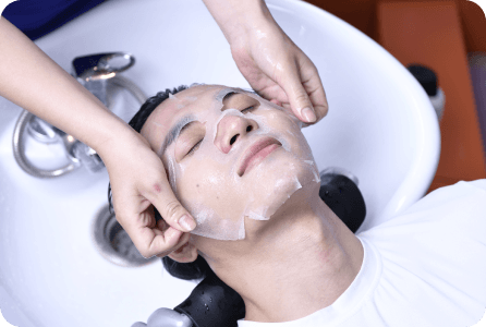 Relaxing face mask