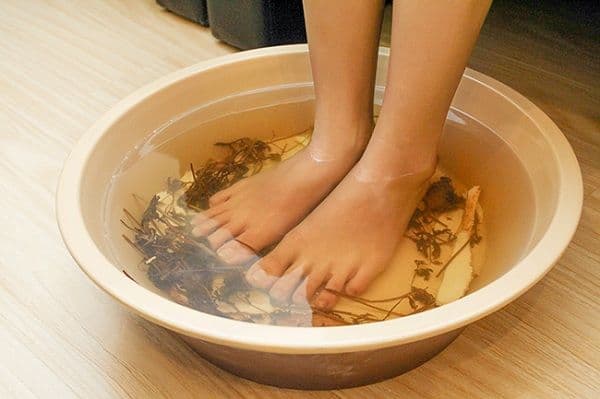 발 마사지